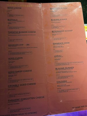 Menu photo 3 Kaasbar Amsterdam Amsterdam, NH
