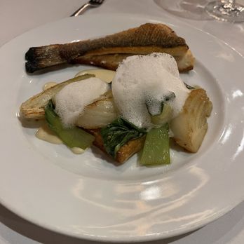 The Arbour - Mediterranean Sea Bass was good but wasn't a fan of the foam - New American Near Me - Pasadena, California The Arbour - Mediterranean Sea Bass was good but wasn't a fan of the foam - New American Near Me - Pasadena, California