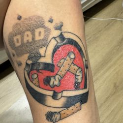 Black Palm Tattoo - Most recent tattoo by Joey
