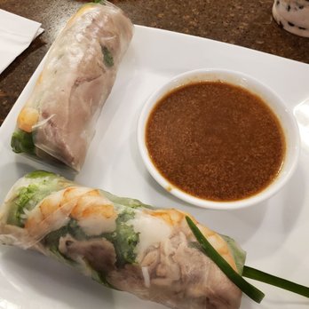 Tasty Pho - Spring roll. Peanut sauce was a little runny - Vietnamese Near Me - Pinellas Park, Florida Tasty Pho - Spring roll. Peanut sauce was a little runny - Vietnamese Near Me - Pinellas Park, Florida