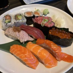 Sushi platter from restaurant week Sushi platter from restaurant week