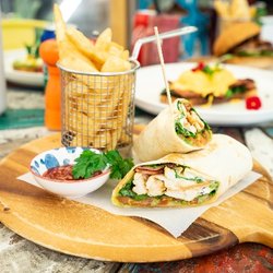MLK Espresso Bar & Cafe - Chicken Wrap