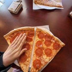 Emilio's Brick Oven Pizza - Two slices of pepperoni