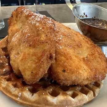 Easy Rider - A healthy portion of chicken to go with that waffle! - Southern Near Me - Petaluma, California