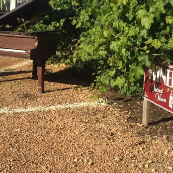 Next Chapter Winery - The grand piano turned outdoor decor! - Wineries Near Me - New Prague, Minnesota
