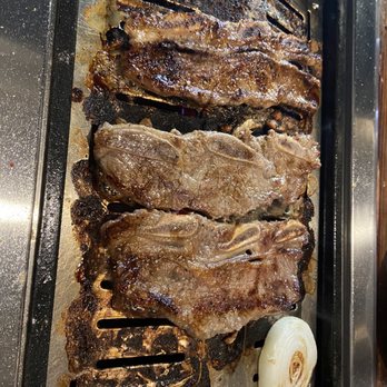 Dae Gee Korean Bbq - the meat being cooked - Korean Near Me - Aurora, Colorado