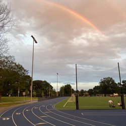 Center Recreation Complex - Double rainbow over the field