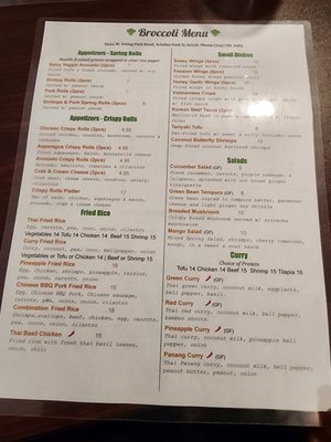 Menu photo 7 Broccoli Schiller Park, IL