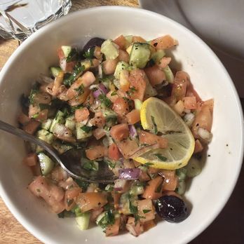 Toros Restaurant - Small salad - Turkish Near Me - Clifton, New Jersey