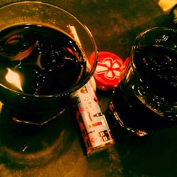 Cold brew with yelp stuff