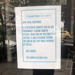 Counter Kitchen - Closed!