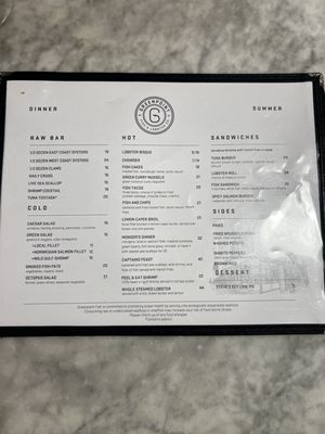 Menu photo 3 Greenpoint Fish & Lobster Brooklyn, NY Menu photo 3 Greenpoint Fish & Lobster Brooklyn, NY