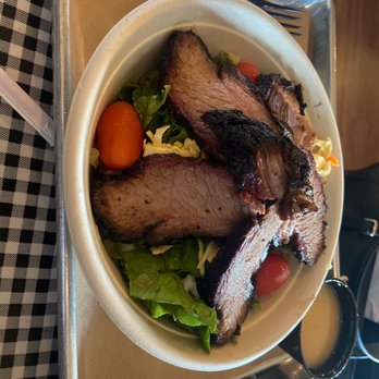 Stack City BBQ & Beer - BBQ Salad with Brisket - Barbeque Near Me - Austin, Texas Stack City BBQ & Beer - BBQ Salad with Brisket - Barbeque Near Me - Austin, Texas