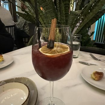 Glasshouse Kitchen - Winter sangria - Pizza Near Me - Research Triangle, North Carolina