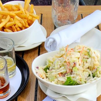 Belmont Brewing - Fries & Coleslaw - Breweries Near Me - Long Beach, California Belmont Brewing - Fries & Coleslaw - Breweries Near Me - Long Beach, California