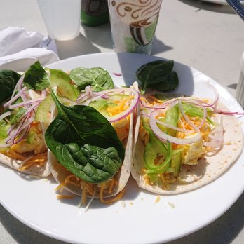 Goat Haus Biergarten - Veggie, egg, and cheese tacos. I do not recommend. - Breakfast & Brunch Near Me - Montgomery, Alabama Goat Haus Biergarten - Veggie, egg, and cheese tacos. I do not recommend. - Breakfast & Brunch Near Me - Montgomery, Alabama