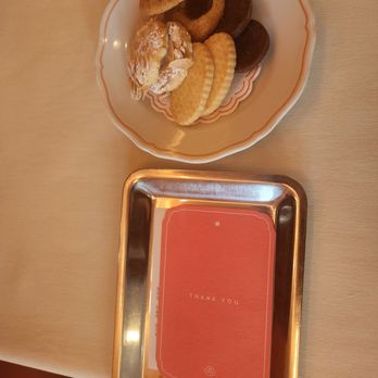 Sant Ambroeus Brookfield - assorted cookies (complimentary) - Coffee & Tea Near Me - New York, New York Sant Ambroeus Brookfield - assorted cookies (complimentary) - Coffee & Tea Near Me - New York, New York