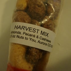 Nuts To You - Harvest Mix upclose, May 18th 2014 - Nuts To You Vendor.