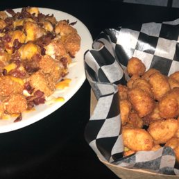 Loaded Tater Tots, and Corn Bites