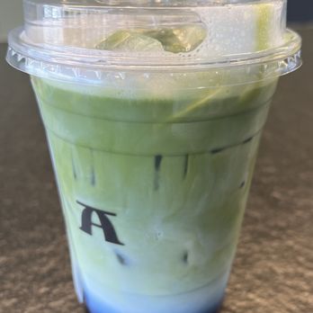 Alfred Coffee - Lavender Matcha Iced Latte - Coffee & Tea Near Me - Los Angeles, California