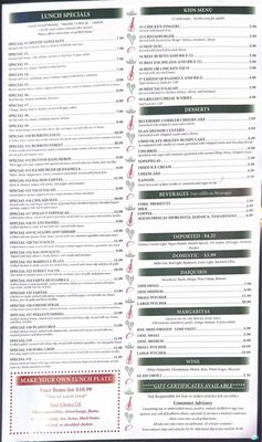 Menu photo 1 El Rodeo Bar & Grill Starkville, MS Menu photo 1 El Rodeo Bar & Grill Starkville, MS