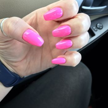Posh Nails - Gel #558, coffin shape - Nail Salons Near Me - Winter Park, Florida