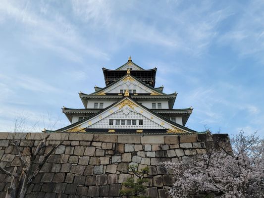 Osaka Castle by null