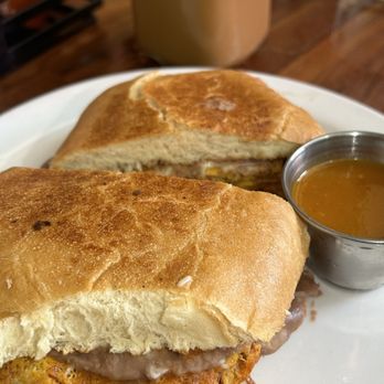 Cafe De Olla - Chorizo Torta - American Near Me - Burbank, California Cafe De Olla - Chorizo Torta - American Near Me - Burbank, California