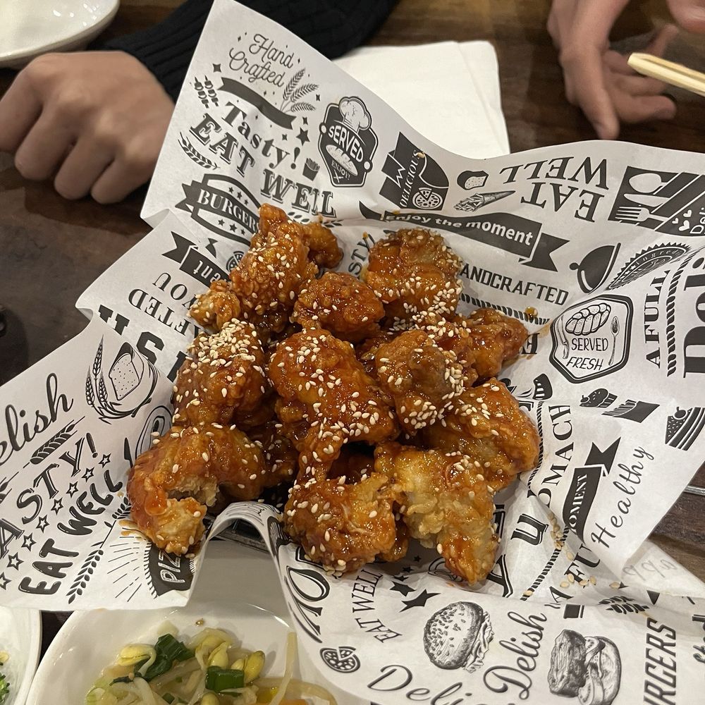 Five Senses - Ogam Extra Crispy Chicken Wings - Korean Near Me - New York, New York Five Senses - Ogam Extra Crispy Chicken Wings - Korean Near Me - New York, New York
