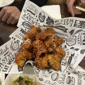 Five Senses - Ogam Extra Crispy Chicken Wings - Korean Near Me - New York, New York Five Senses - Ogam Extra Crispy Chicken Wings - Korean Near Me - New York, New York