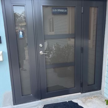 Assured Storm Protection - Front door. - Windows Installation Near Me - Pompano Beach, Florida Assured Storm Protection - Front door. - Windows Installation Near Me - Pompano Beach, Florida