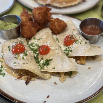 Hatch Early Mood Food - Mission Street Tacos on corn tortillas with Hashbrown Tumblers - Breakfast & Brunch Near Me - Stillwater, Oklahoma Hatch Early Mood Food - Mission Street Tacos on corn tortillas with Hashbrown Tumblers - Breakfast & Brunch Near Me - Stillwater, Oklahoma