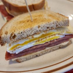 Sage Diner - Pork roll egg and cheese on rye