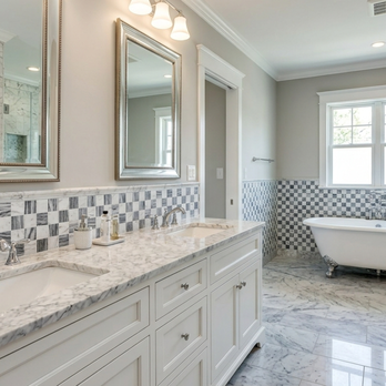 Turquoise Home Design - Transform your bathroom into a luxury spa with the timeless elegance of natural marble.
Call or text 510-215-2135 for more information - Interior Design Near Me - Richmond, California Turquoise Home Design - Transform your bathroom into a luxury spa with the timeless elegance of natural marble.
Call or text 510-215-2135 for more information - Interior Design Near Me - Richmond, California