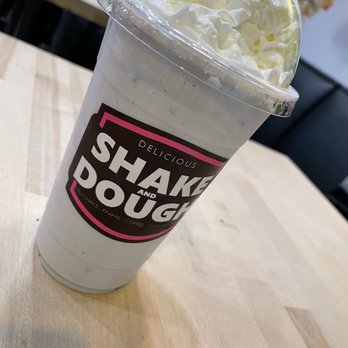 Shake & Dough - a cup of milkshake with whipped cream - Coffee & Tea Near Me - Greenwood, Indiana Shake & Dough - a cup of milkshake with whipped cream - Coffee & Tea Near Me - Greenwood, Indiana