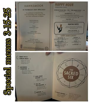 Hawksmoor - Menu for happy hour and St Pattys day and a portion of drinks - Steakhouses Near Me - Chicago, Illinois Hawksmoor - Menu for happy hour and St Pattys day and a portion of drinks - Steakhouses Near Me - Chicago, Illinois