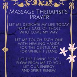 Arise Revitalized Intuitive Massage & Wellness - Massage Therapist prayer