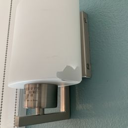 Broken lamp