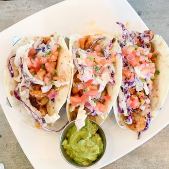The Oaks Kitchen & Bar - Shrimp tacos - American Near Me - Katy, Texas The Oaks Kitchen & Bar - Shrimp tacos - American Near Me - Katy, Texas
