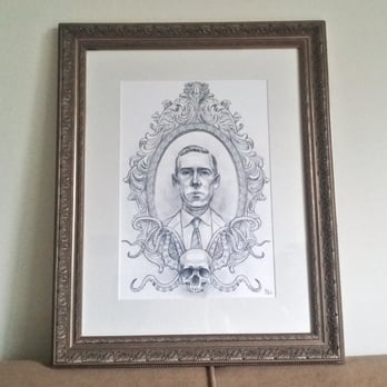 Arch Enemy Arts - The stunning "HP Lovecraft" by Joe Menna. Purchasing this piece from Arch Enemy Arts was a fantastically smooth process. - Art Galleries Near Me - Philadelphia, Pennsylvania