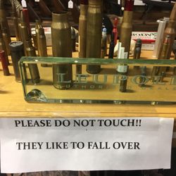 Great Guns - Bullets on display