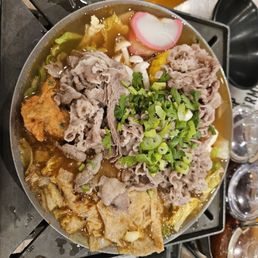 Beef hot pot