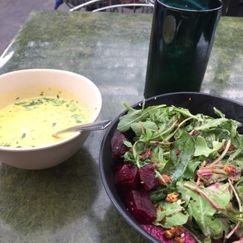 Vital Root - Tasty 1/2 beet salad and corn chowder - Vegetarian Near Me - Denver, Colorado Vital Root - Tasty 1/2 beet salad and corn chowder - Vegetarian Near Me - Denver, Colorado