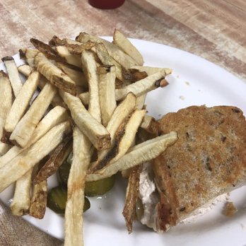 Mom's Savona Diner - This was my daughter's hefty portion of french fries and half of her tuna sandwich. - Diners Near Me - Savona, New York Mom's Savona Diner - This was my daughter's hefty portion of french fries and half of her tuna sandwich. - Diners Near Me - Savona, New York
