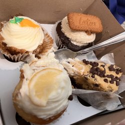 Babcock Ranch Farmers Market - Carrot cupcake, Banana fudge biscoff, lemon, and chocolate chip cookie brownie