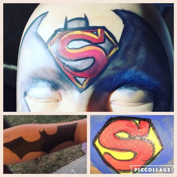 Shirley's Fancy Faces - Super heros - Face Painting Near Me