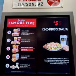 Yelp Elite Week: Portillo's Tucson - Menu