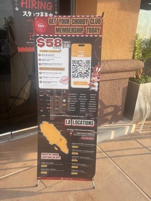 Menu photo 1 Chubby TAN Rowland Heights, CA Menu photo 1 Chubby TAN Rowland Heights, CA