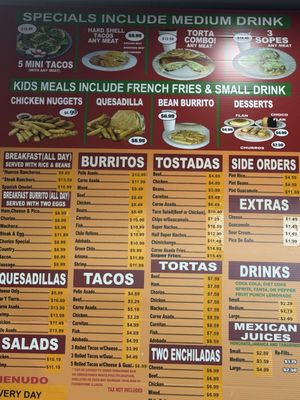 Menu photo 3 Franciscos Mexican Food Surprise, AZ Menu photo 3 Franciscos Mexican Food Surprise, AZ
