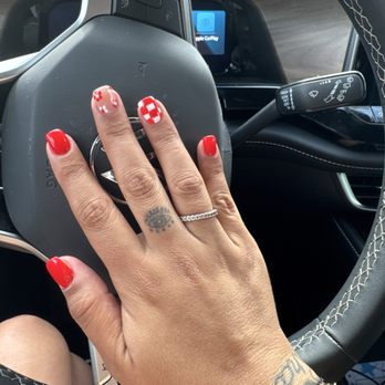 Edgy Nails & Spa - I gave her an inspo and she delivered!! - Nail Salons Near Me - Riverside, California